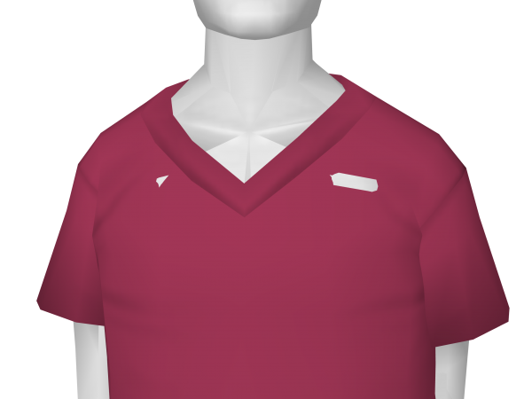 Avatar Red Medical Scrubs shirt