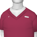 Avatar Red Medical Scrubs with long sleeve