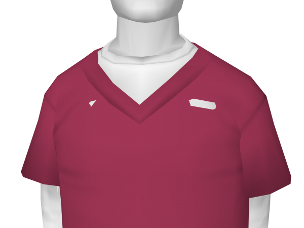 Avatar Red Medical Scrubs with long sleeve