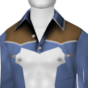 Avatar Blue Western Shirt