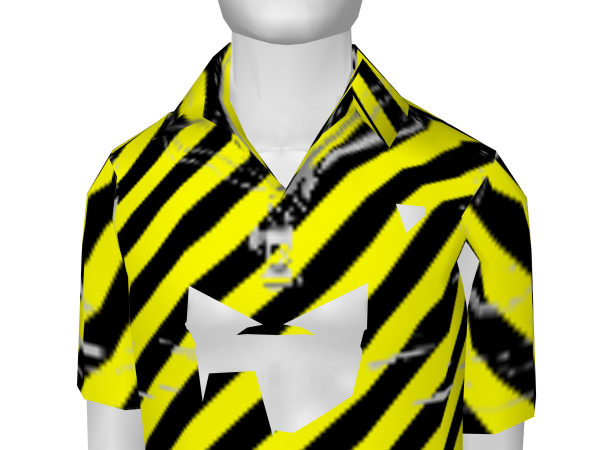Avatar Black & Yellow Zebra Shirt