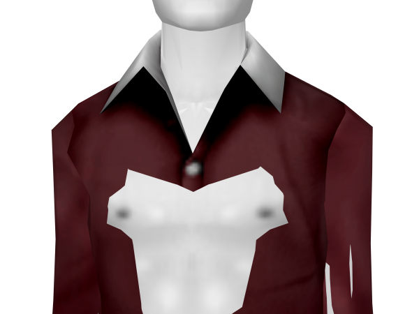 Avatar Dark Maroon Button Down