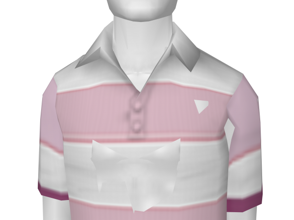 Avatar Pink stripe Polo