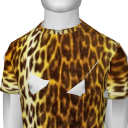 Avatar Gold Leopard Print Tee