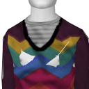 Avatar Crayon Cardigan Zigzag