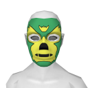 Avatar Green Lucha Libre Mask