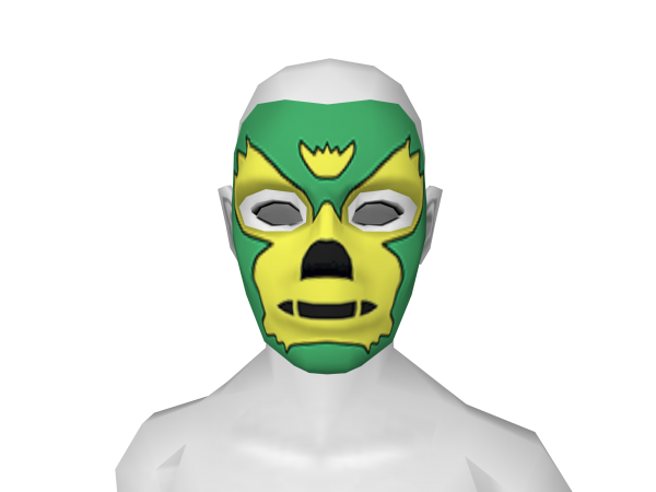 Avatar Green Lucha Libre Mask