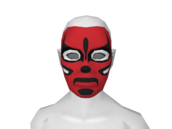 Avatar Red Lucha Libre Mask