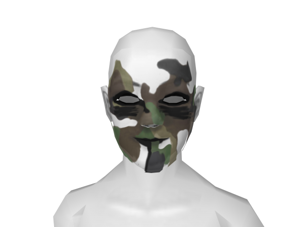 Avatar Camouflage Makeup