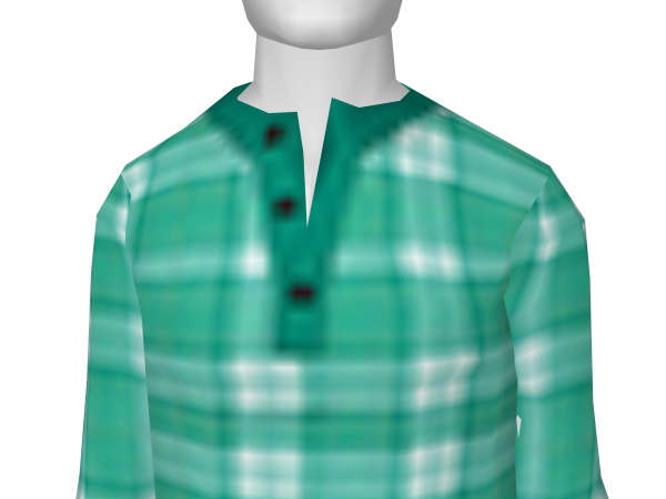 Avatar Plaid Henley Tee