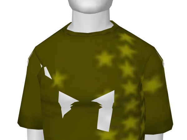 Avatar Olive Stars Logo Tee