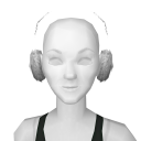 Avatar White Ear Muffs