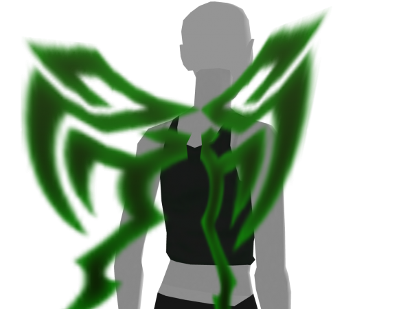 Avatar Green forcefield wings