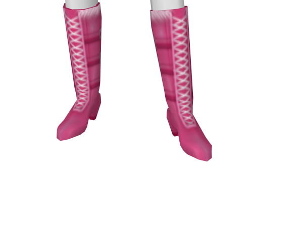 Avatar Pink furline boots