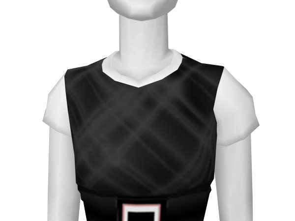 Avatar Black and white vest tee