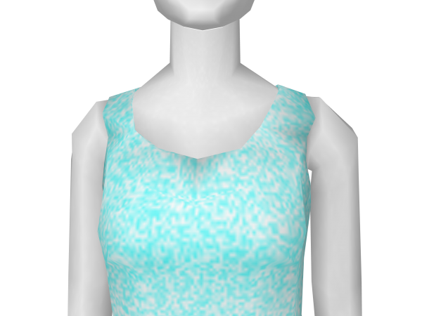 Avatar Light blue sparkly dress