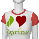 Avatar I love spring tee