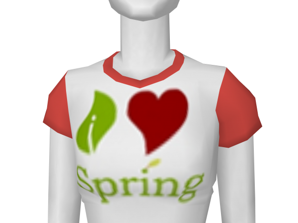 Avatar I love spring tee