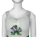 Avatar Green cheerleader dress