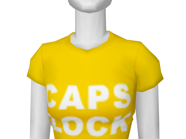 Avatar Capslock junkie t-shirt