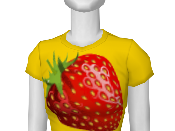 Avatar Yellow strawberry tee