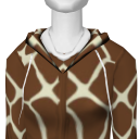 Avatar Giraffe print hoodie