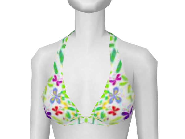 Avatar Cute floral bikini top !