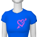 Avatar Blue broken hearted shirt