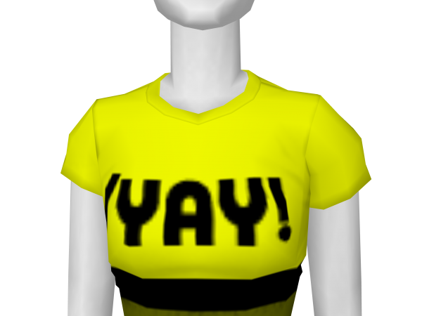 Avatar "yay" t-shirt