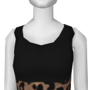 Avatar Leopard mini dress