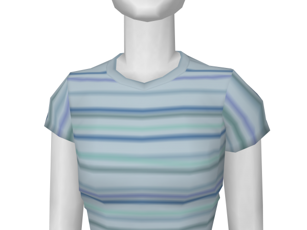 Avatar Blue striped tee