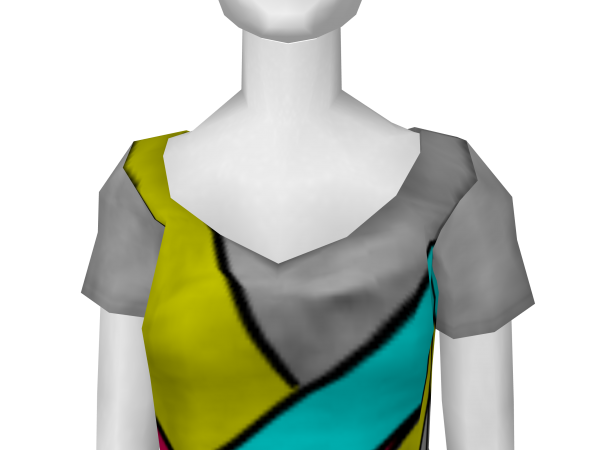 Avatar Colorblock tunic