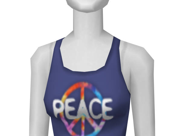 Avatar Peace cropped tee