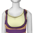 Avatar Layered striped tank