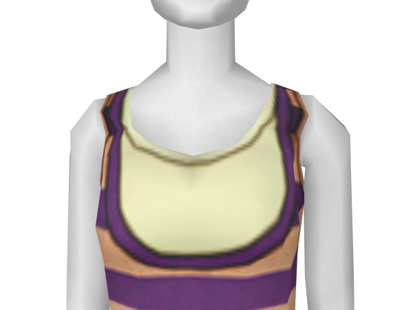 Avatar Layered striped tank