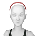 Avatar Red plaid headband
