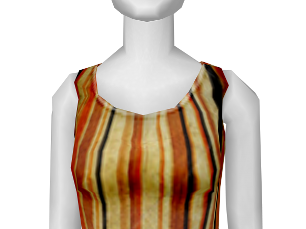 Avatar 40's striped dress