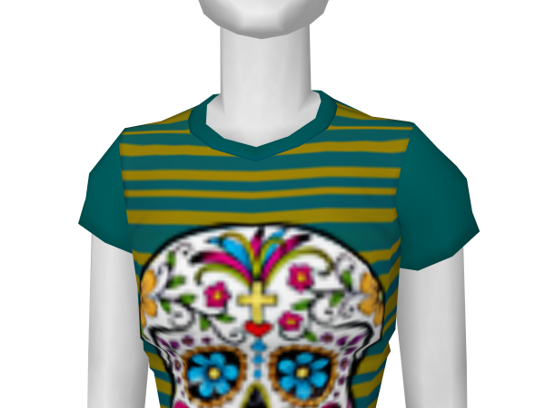 Avatar Sugar skull tee