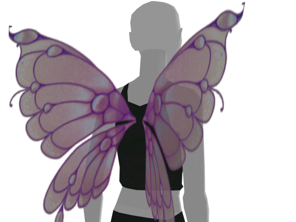 Avatar Purple butterfly wings