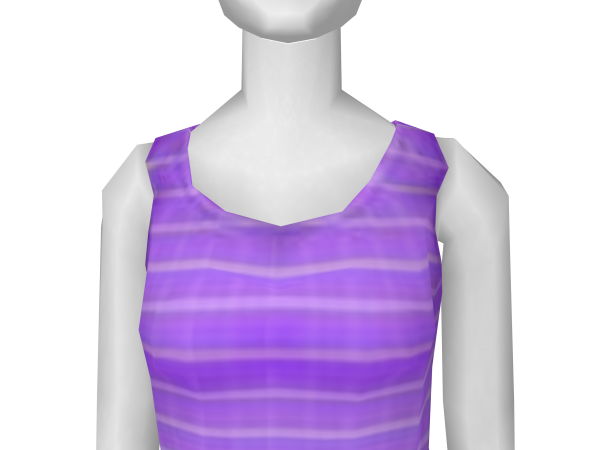 Avatar Purple sleeveless a-line dress