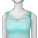 Avatar Light blue sleeveless a-line dress