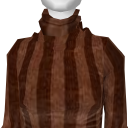 Avatar Brown sweater mini dress