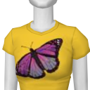 Avatar Purple butterfly tee