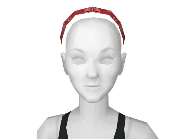 Avatar Red bandanna headband