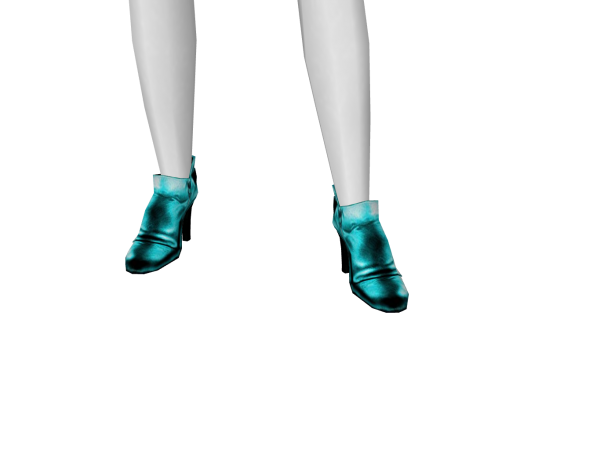Avatar Aqua metallic ankle booties
