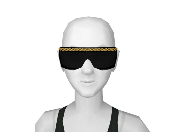 Avatar Gold chain sunglasses