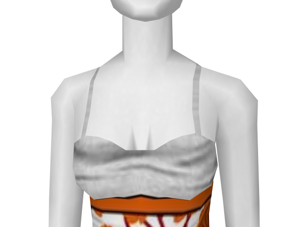 Avatar Orange & white tank