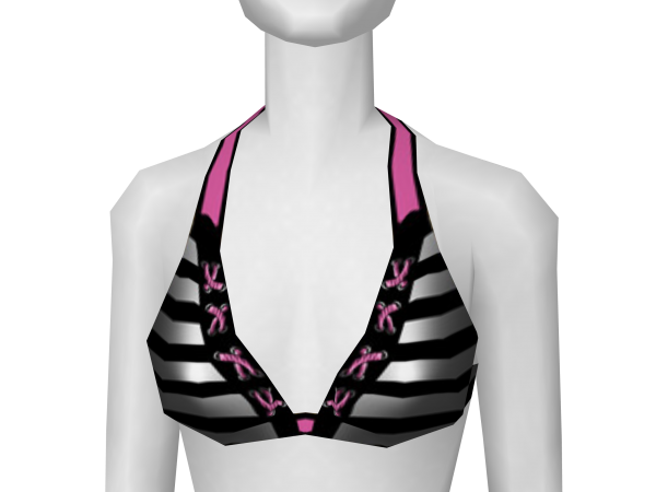 Avatar Pbw-striped bikini top