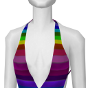 Avatar Rainbow swimsuit top