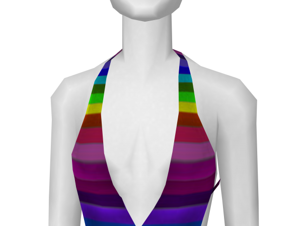 Avatar Rainbow swimsuit top
